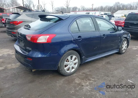 2013 Mitsubishi Lancer Sportback Es from USA, damaged, VIN JA32X2HU4DU012155